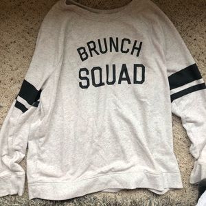 brunch squad sweatshirt